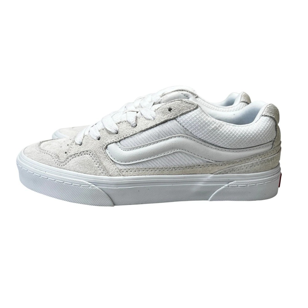 Vans Caldrone Suede Mesh White Shoes‎ Sz Women's 11 Men's Size 9.5 NIB